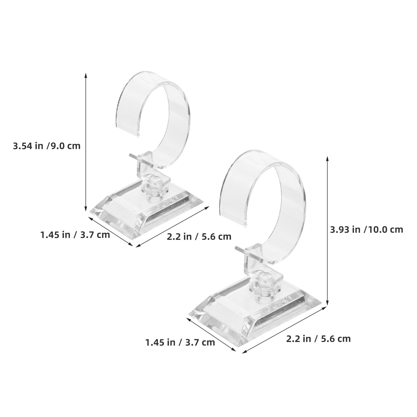 10Pcs Transparent Watch Stand  - Jewelry Store Mens Watches recension och pris