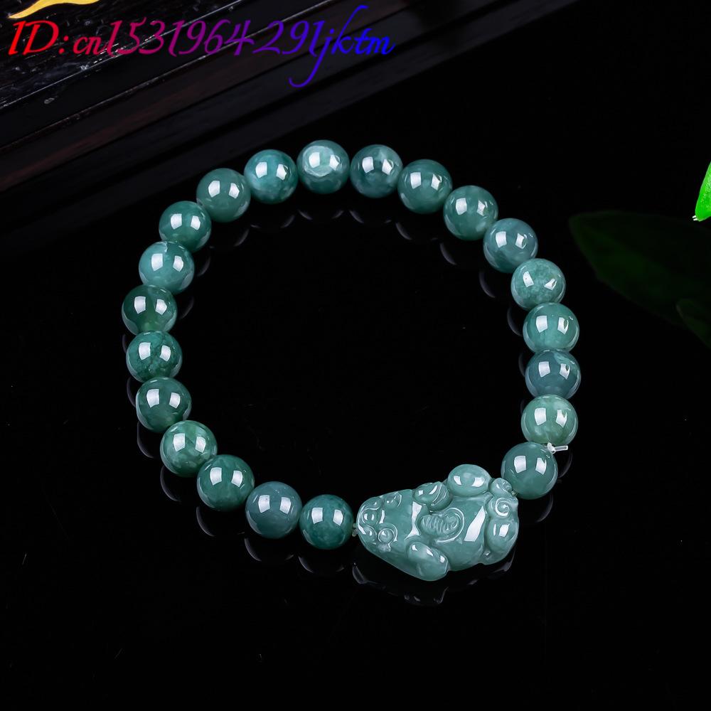 Natural Burmese Jadeite Pixiu  - Jewelry & Watches Sp Z Oo Janów Lubelski recension och pris