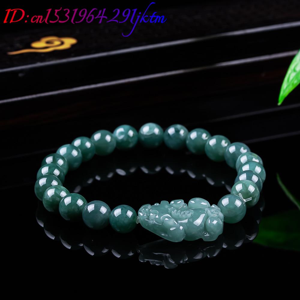 Natural Burmese Jadeite Pixiu  - Jewelry & Watches Sp Z Oo Janów Lubelski recension och pris