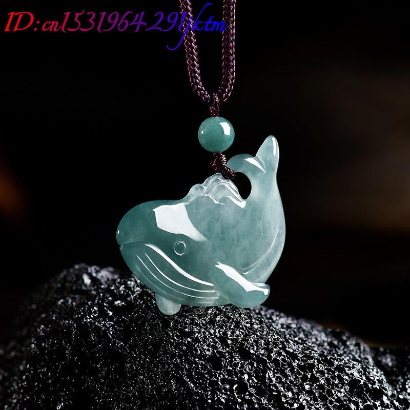 Natural Burmese Jadeite Whale  - Jewelry & Watches Sp Z Oo Janów Lubelski recension och pris