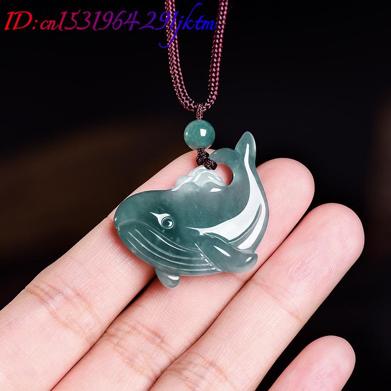 Natural Burmese Jadeite Whale  - Jewelry & Watches Sp Z Oo Janów Lubelski recension och pris