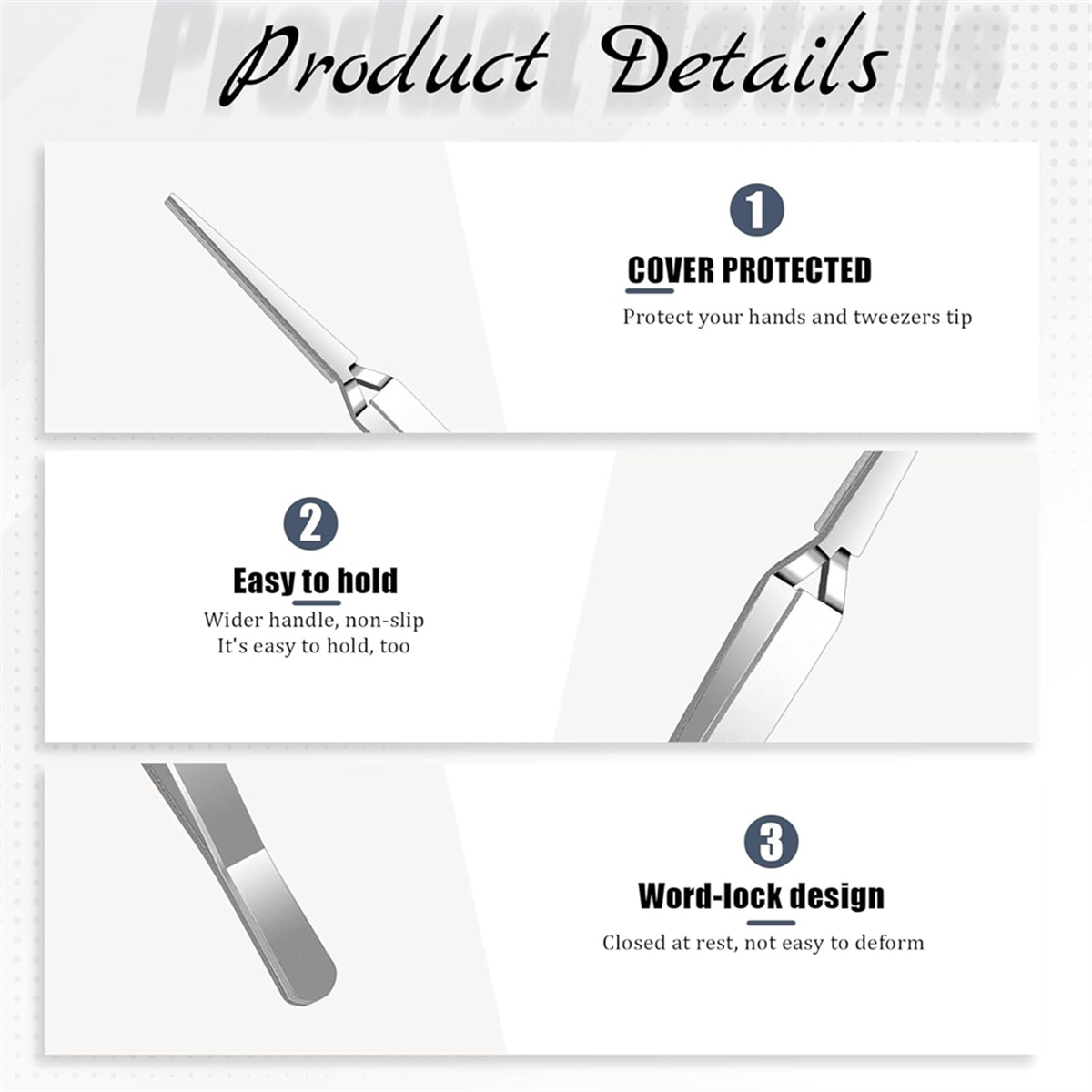 Craft Tweezers, 6 Pieces Locki - Jewelry Repair & Watches Durham Nc recension och pris