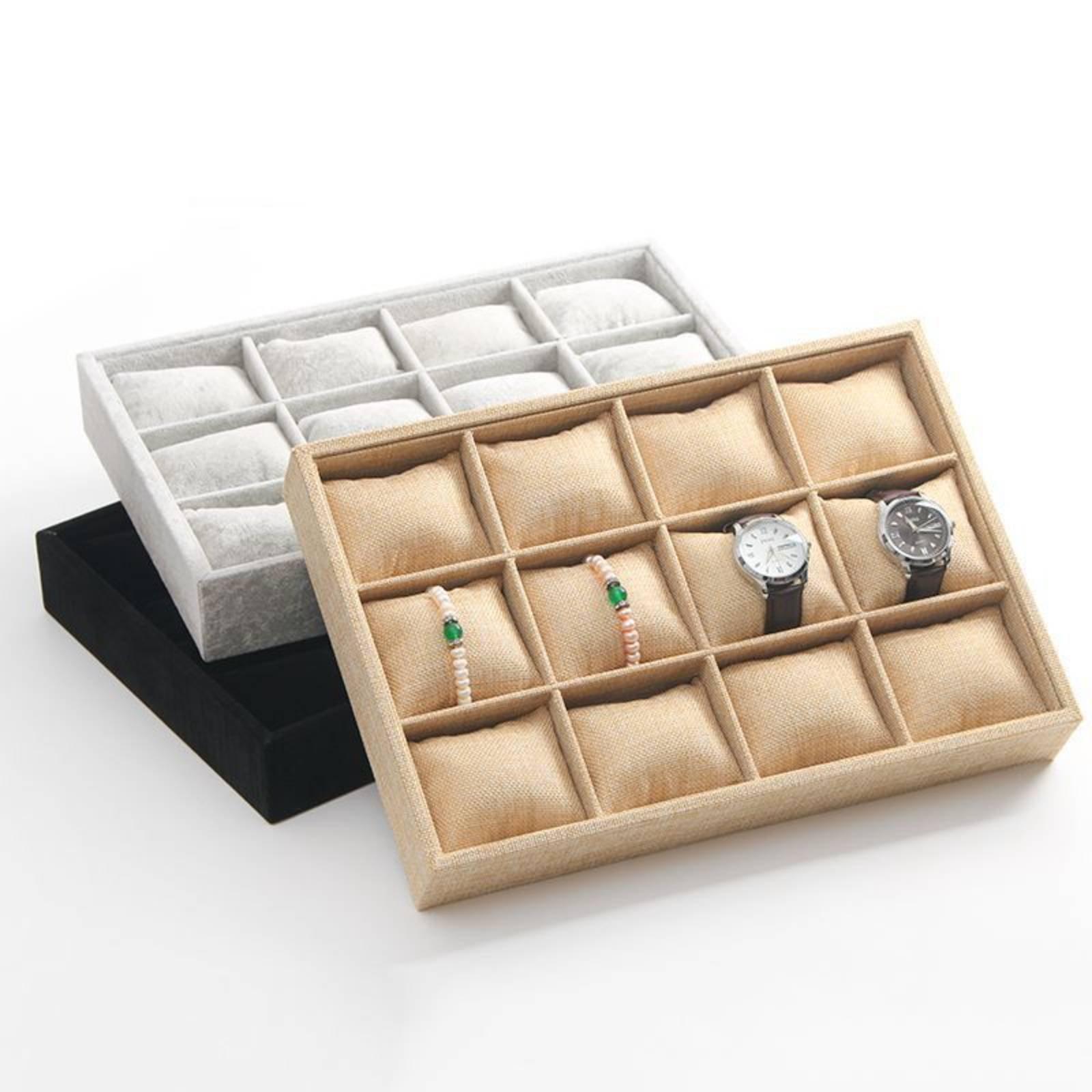 Fabric Jewelry Holder Open Top - Jewelry Organizer Watches recension och pris