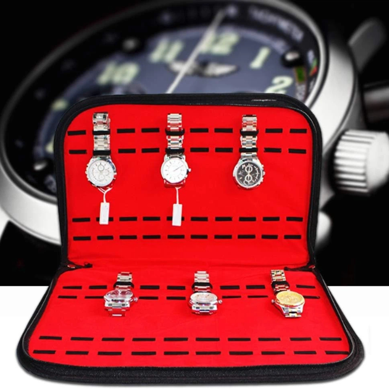 20 Slots Watch Storage Bag Con - Jewelry Organizer Watches recension och pris