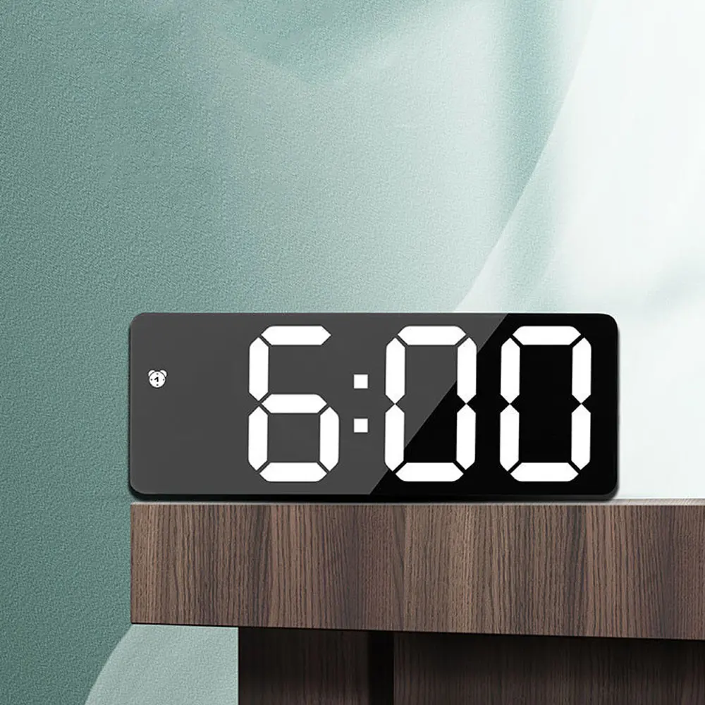 Acrylic Mirror Alarm Clock Ele - Moments Watches & Jewelry Burlington recension och pris