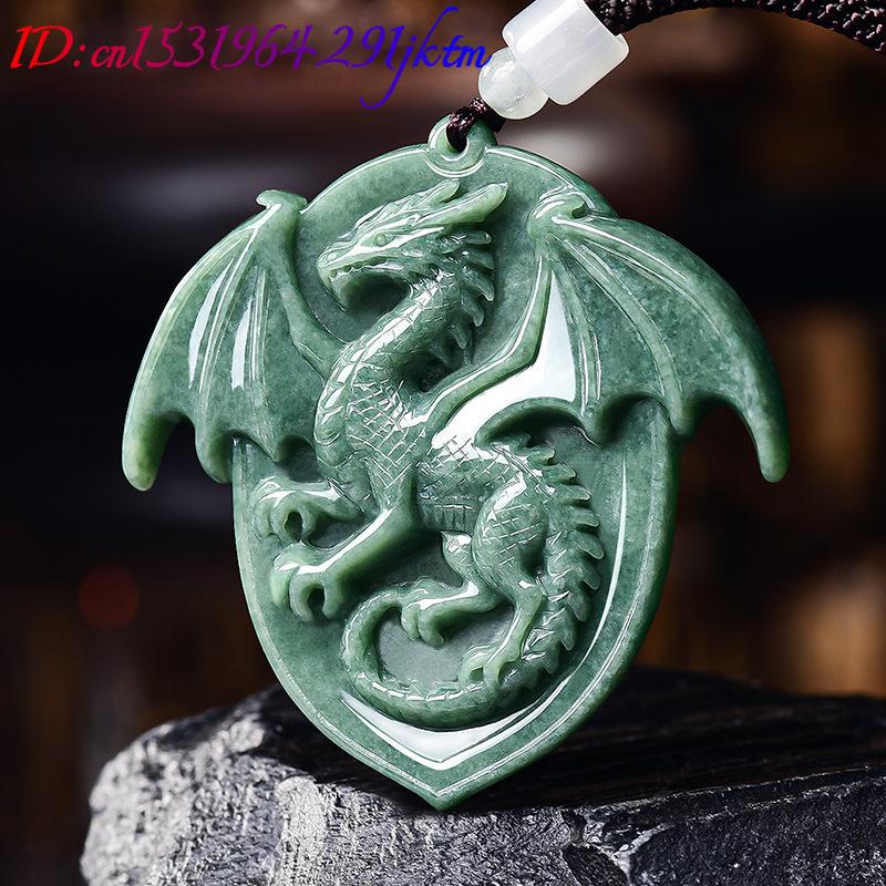 Natural Burmese Jadeite Dragon - Jewelry & Watches Sp Z Oo Janów Lubelski recension och pris